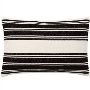 Awning Striped Dhurrie Lumbar Pillow Cover Set